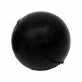 American Imaginations 0.5 in. Round Black Ball Sealer in Rubber AI-38034